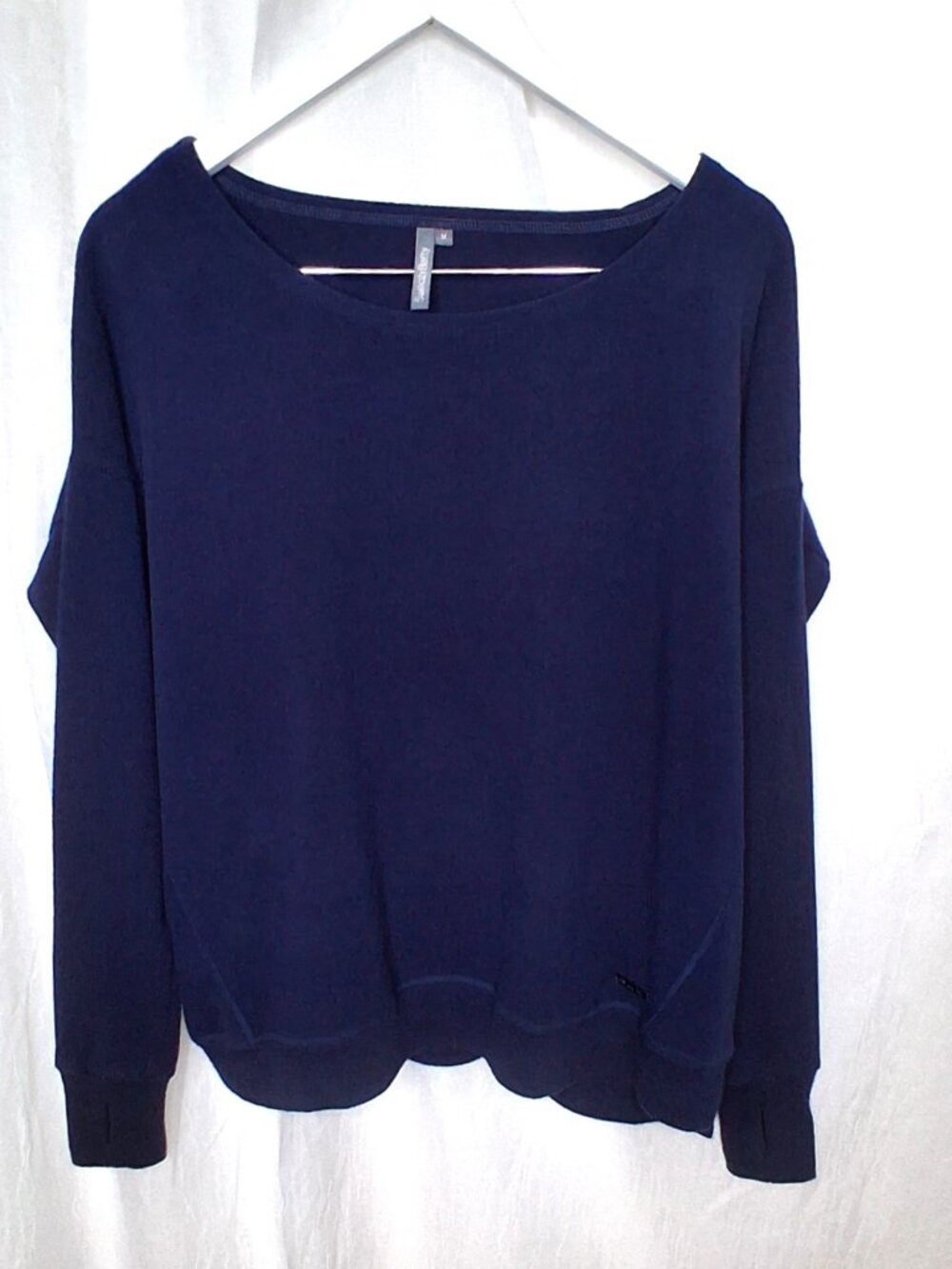 Sweaty Betty Wide Boat Neck Fleece Sweatshirt